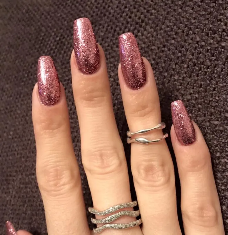 Indigo Nails Marla neglitter intens glans