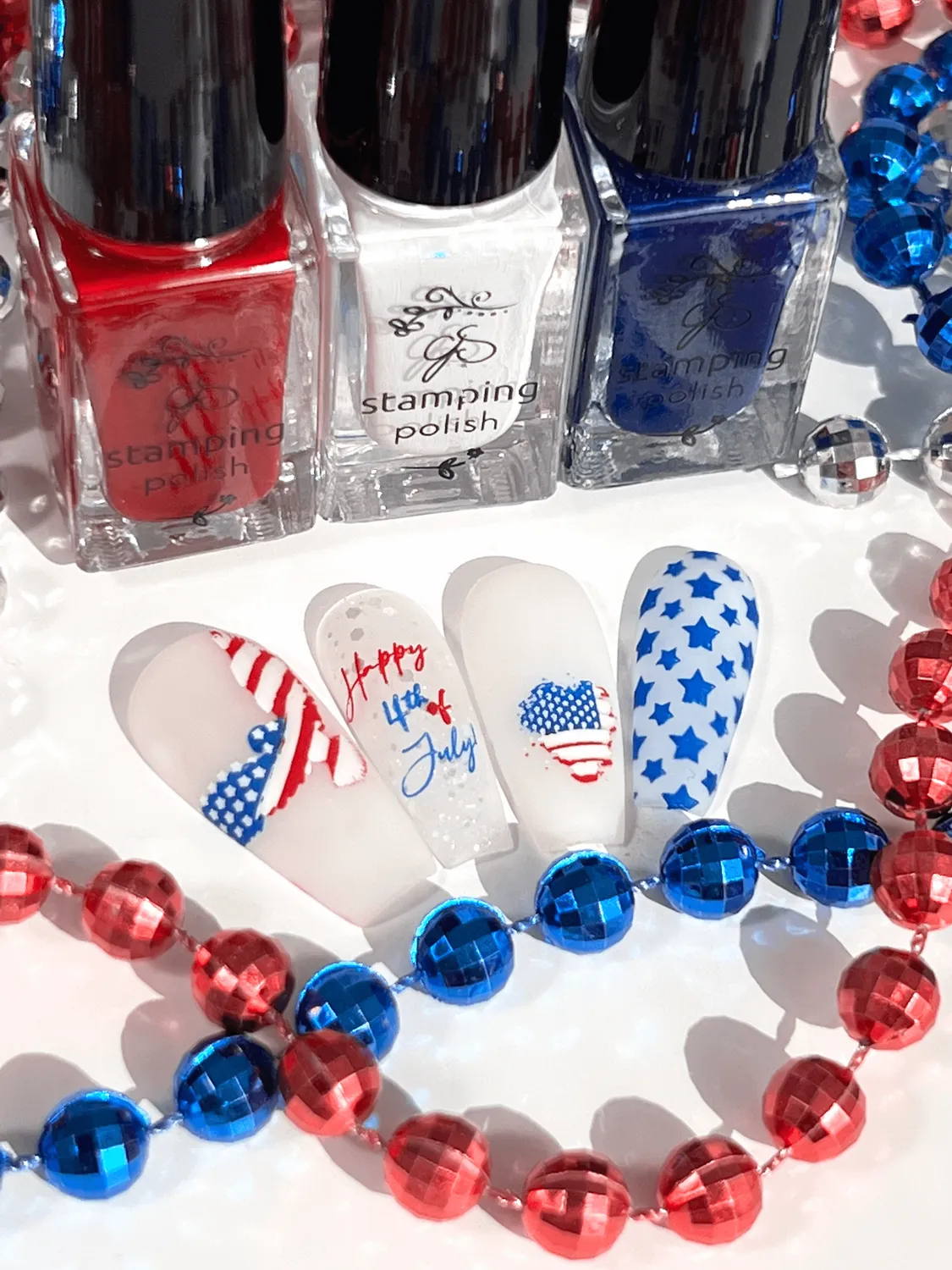 Clear Jelly Stamper Stars & Stripes One CjS-312 stempelplade