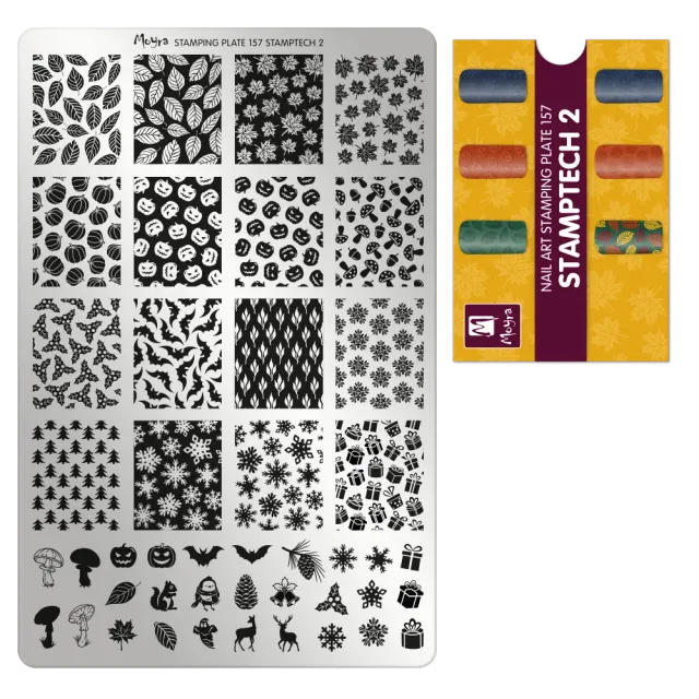 Moyra Stamptech 157 stampingplade stor