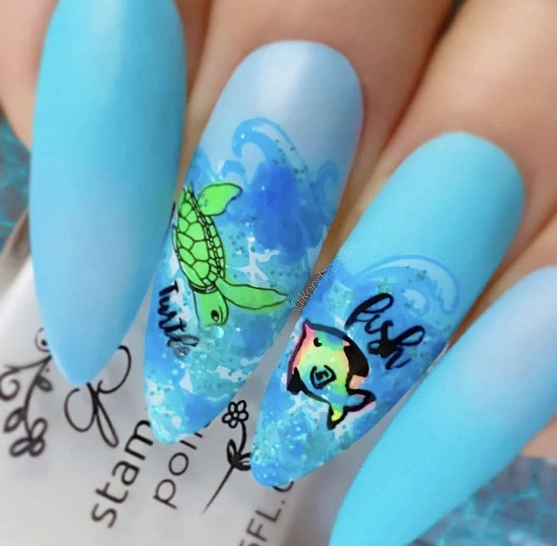 Clear Jelly Stamper Underwater Adventures CjS-110 stampingplade