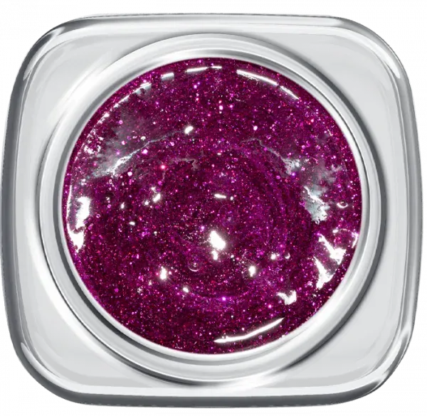 Nail Supply Sparkling Ruby 379 gelelak 5g glitterrød