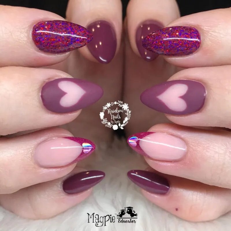 Indigo Nails Melissa negleglitter fin glans