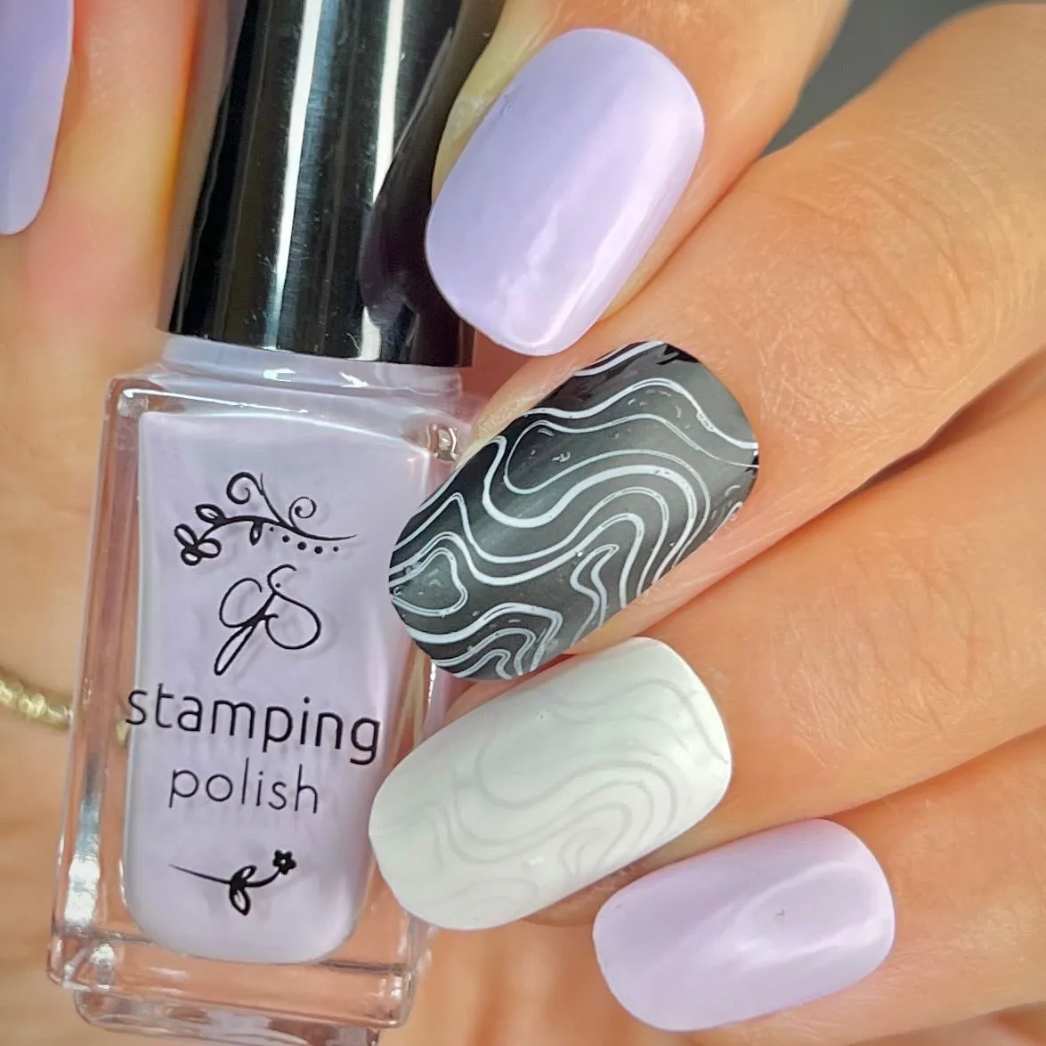 Clear Jelly Stamper 155 Baby’s-Breath stampinglak lilla 5 ml