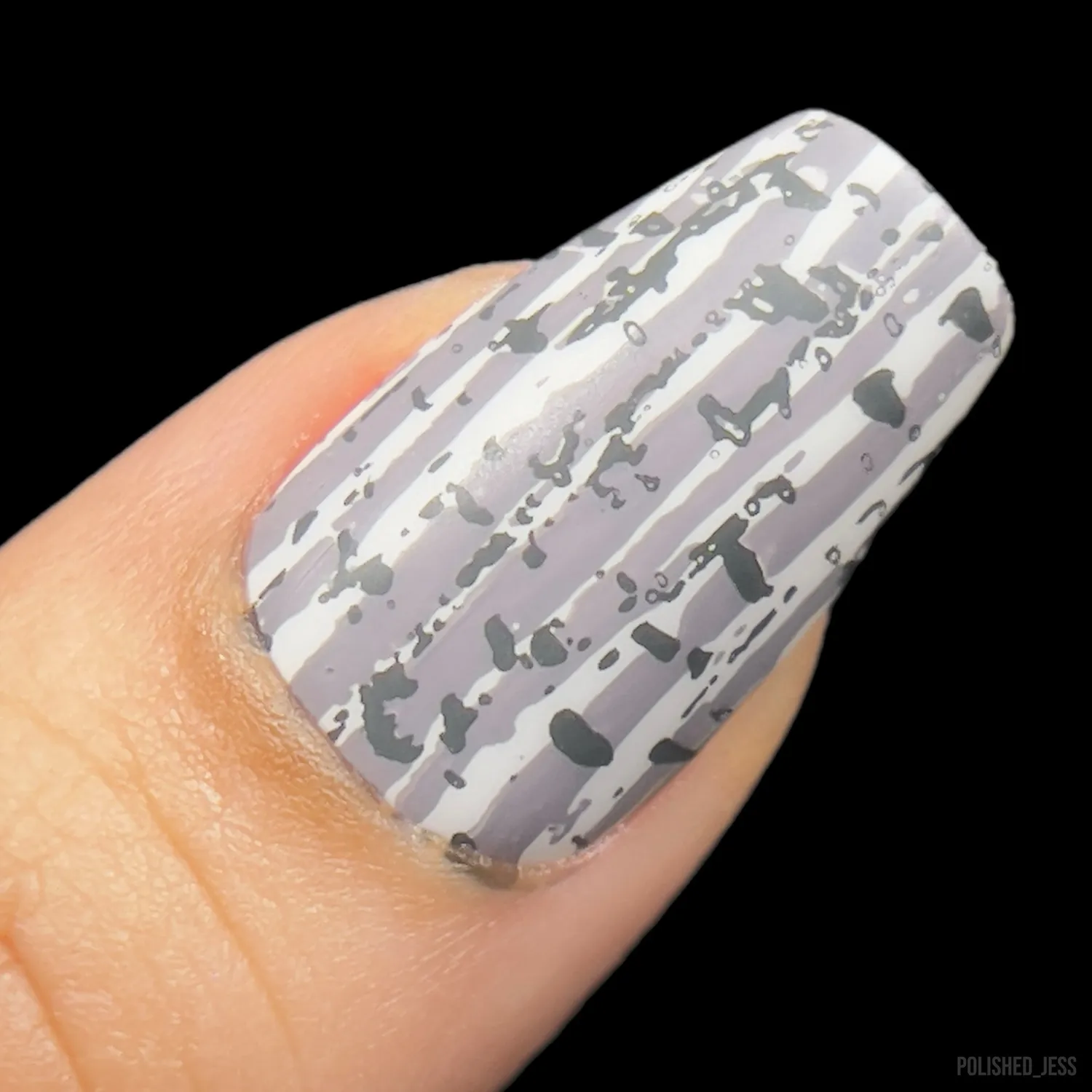 Clear Jelly Stamper Texture Essentials CjS-69 stampingplade natur