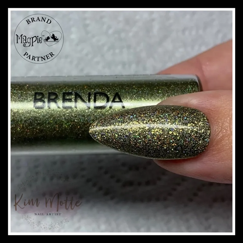 Indigo Nails Brenda glitter til negle – fin glans