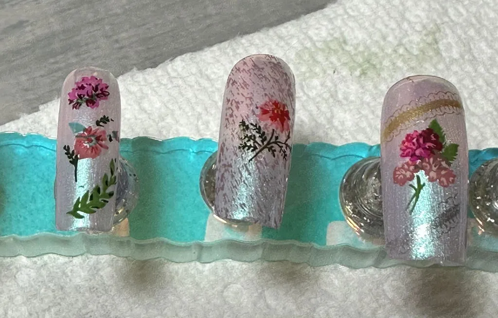 Clear Jelly Stamper Floral Blossom Two CjS-280 stempelplade blomster