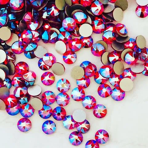 Beautystones Light Siam Shimmer neglekrystaller