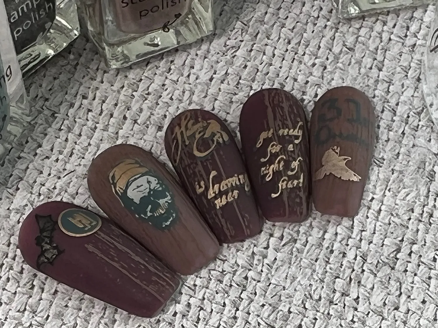 Clear Jelly Stamper CjS-H-73 Hallow's Eve stamping plade 8x8