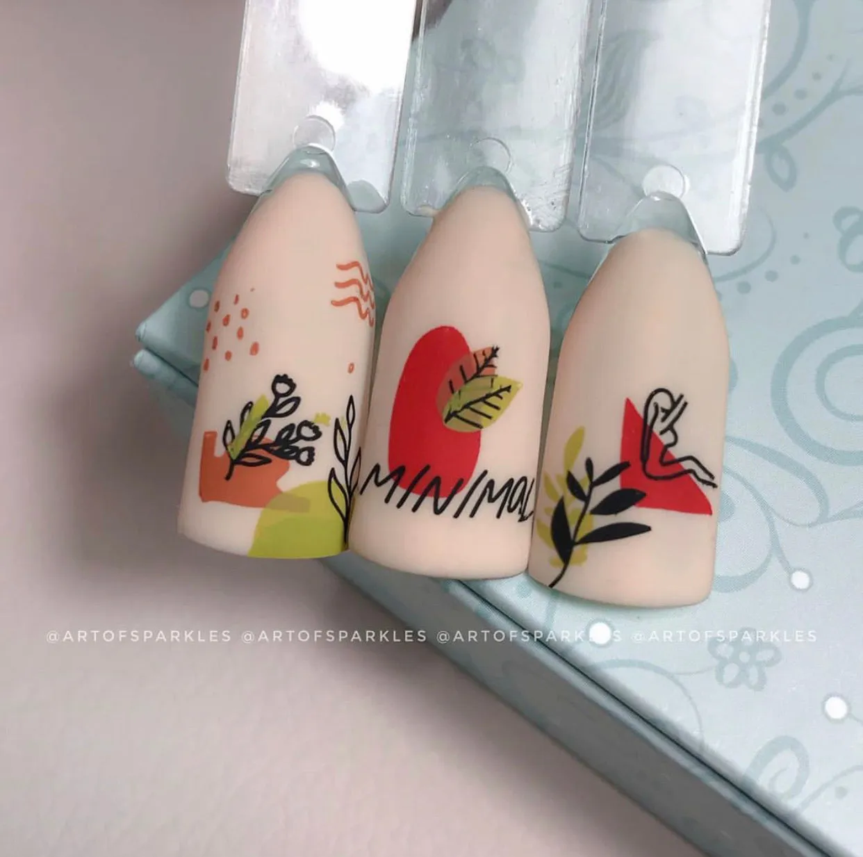 Clear Jelly Stamper Mod Life CJS-153 stamping plade minimalist
