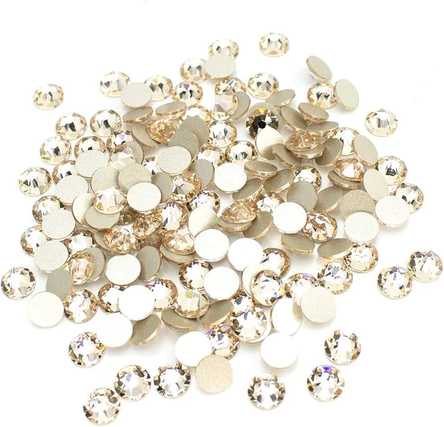 Beautystones Light Silk neglekrystaller flat back