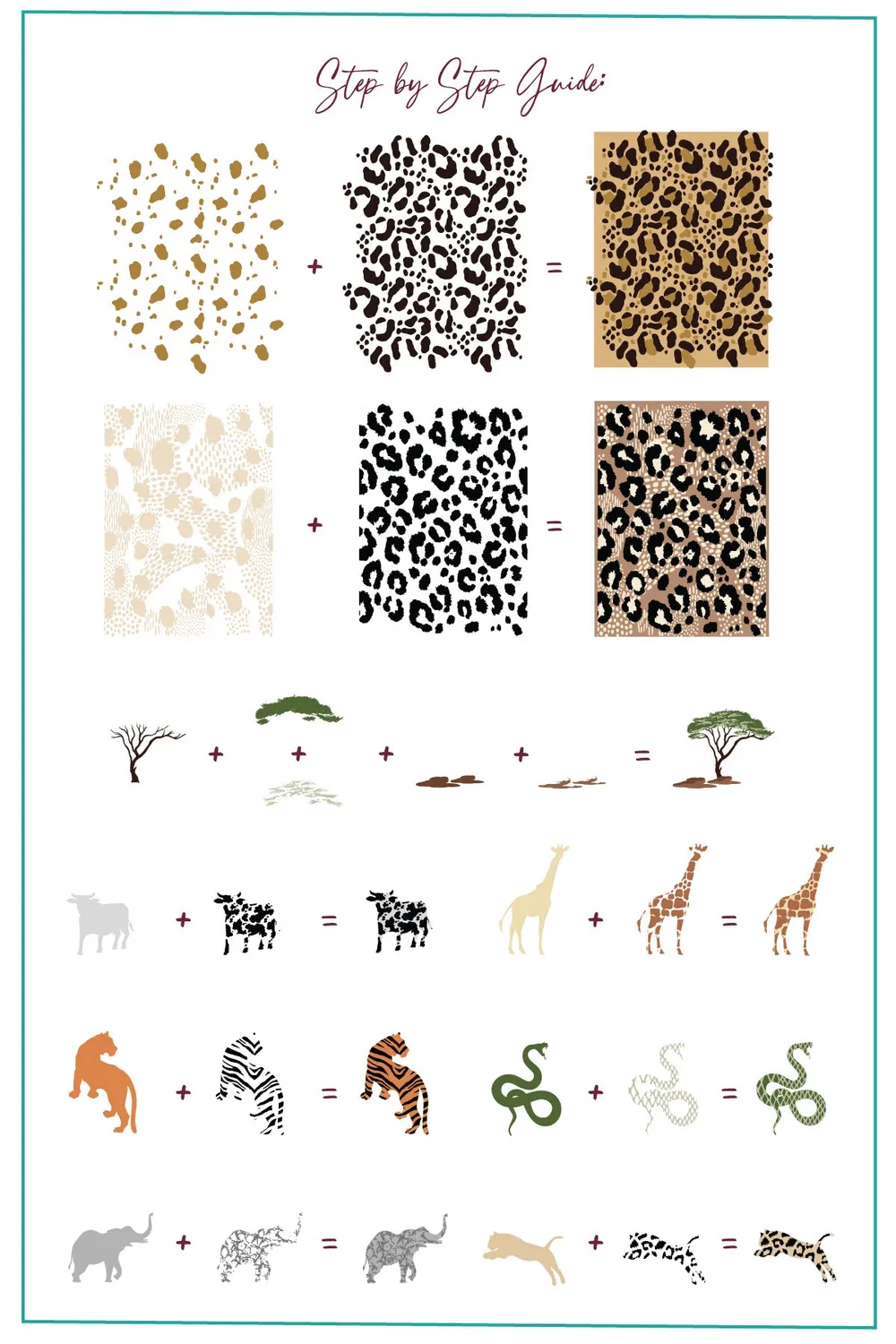 Clear Jelly Stamper Animal Diva CJS-341 stampingplade dyr