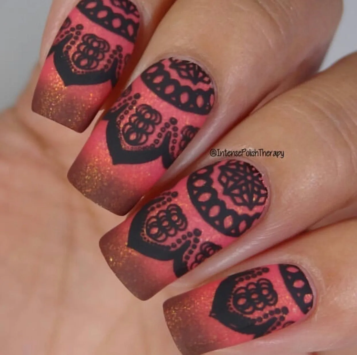 Clear Jelly Stamper Manishas Mandalas LC-19 stampingplade