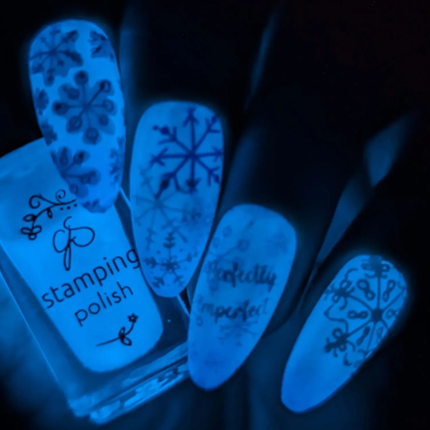 Clear Jelly Stamper Perfectly Imperfect CjS-328 stampingplade snefnug