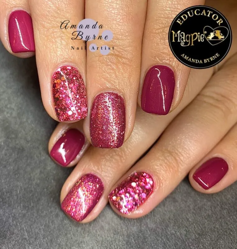 Indigo Nails Beautystones Kim negleglitter høj dækkeevne