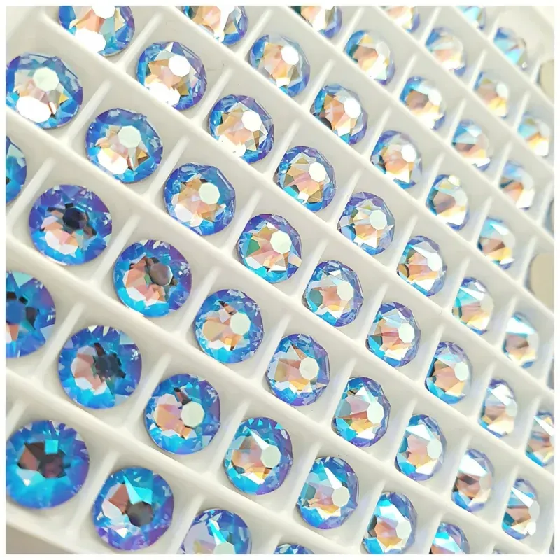 Indigo Nails Beautystones Light Sapphire neglekrystaller