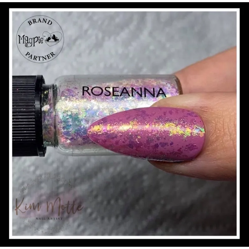 Indigo Nails Beautystones Roseanna Flakes negleflager