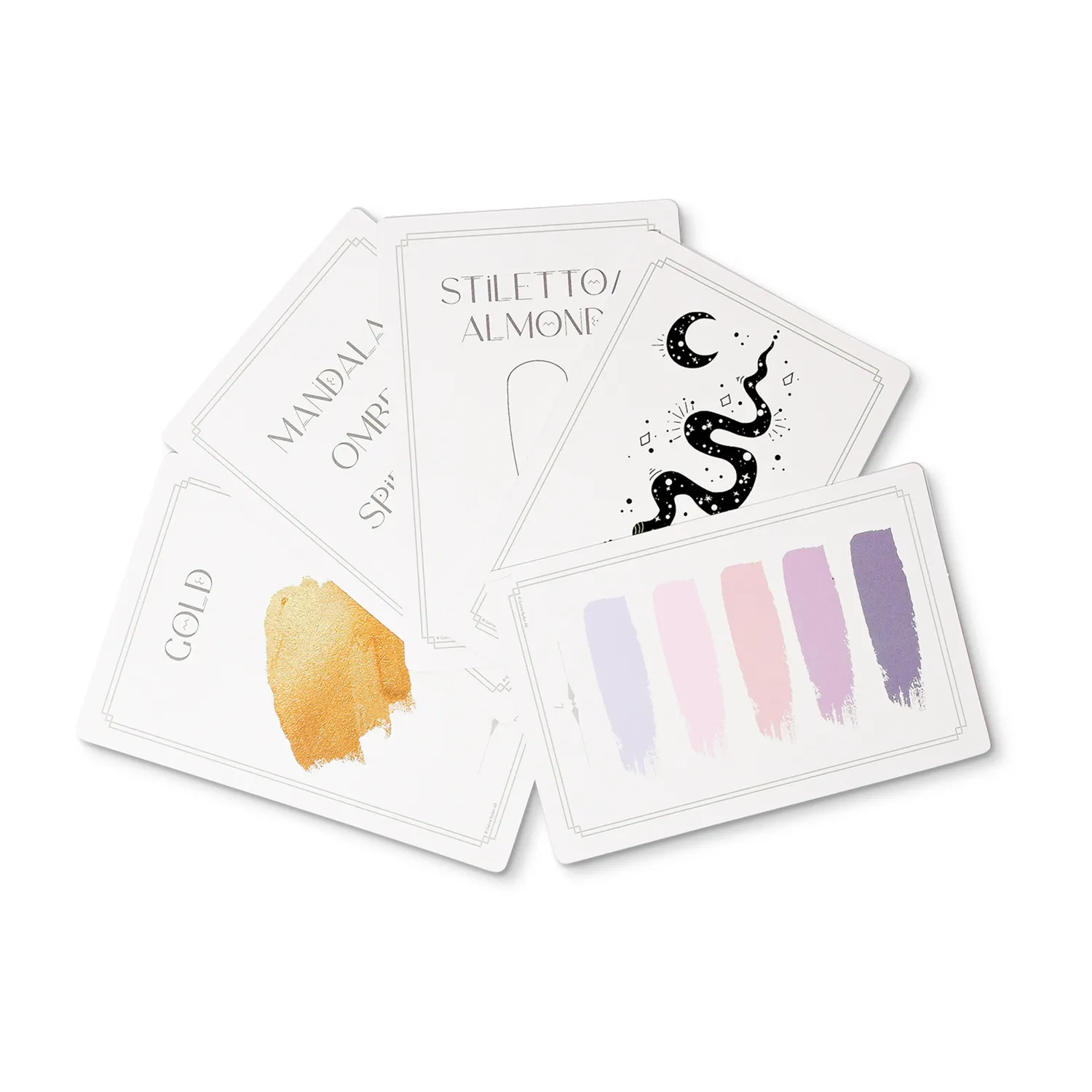 Moonflair Nail Cards neglekort 67 kort