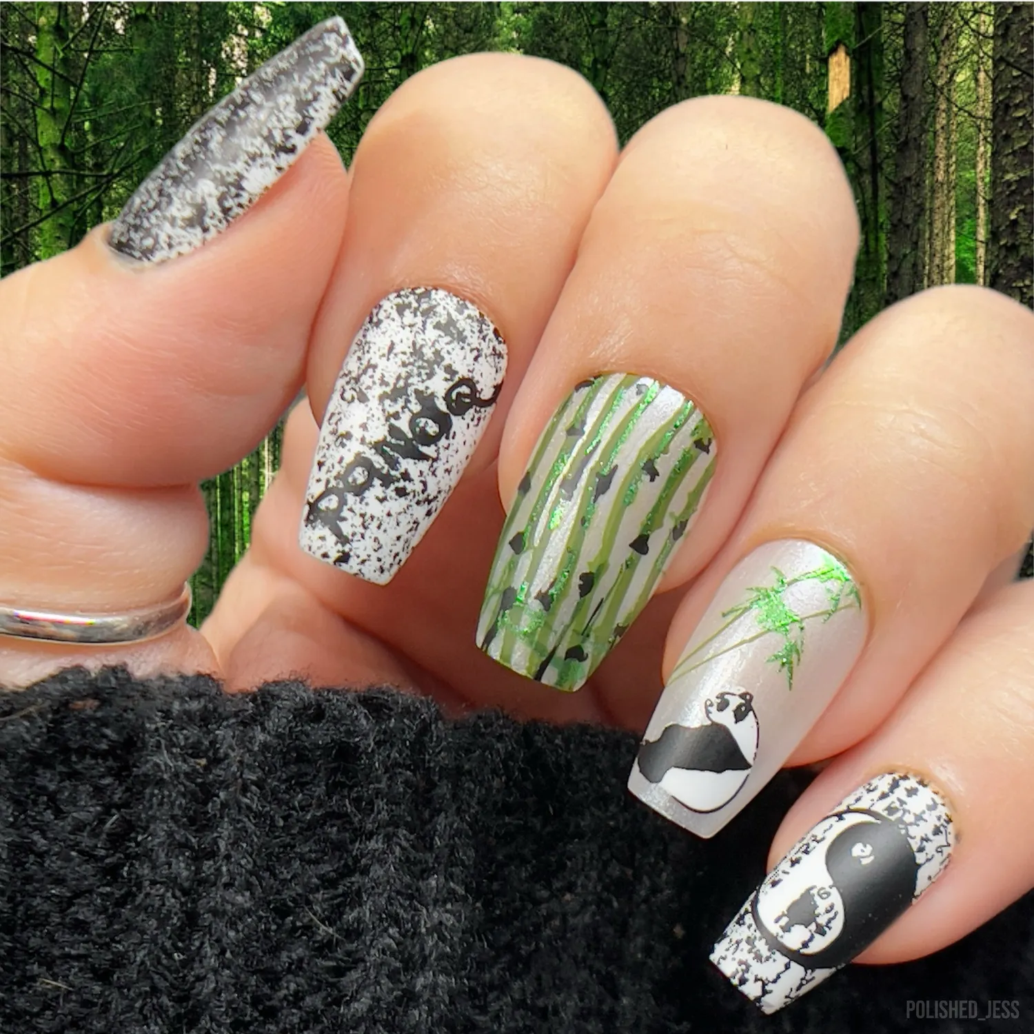 Clear Jelly Stamper CjS-215 Panda and Friends stempelplade