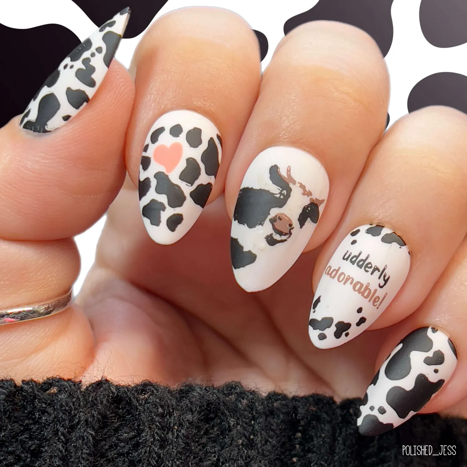 Clear Jelly Stamper CjS-355 Udderly Adorable ko stamping plade