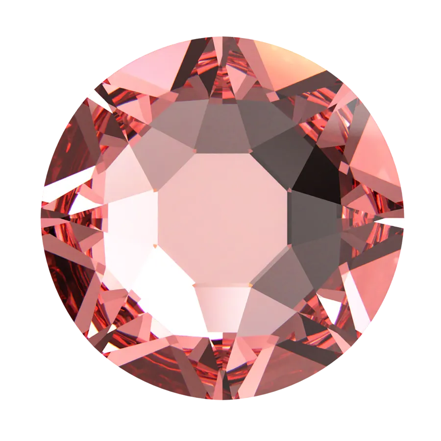 Beautystones Rose Peach neglesten ferskenrosa krystal