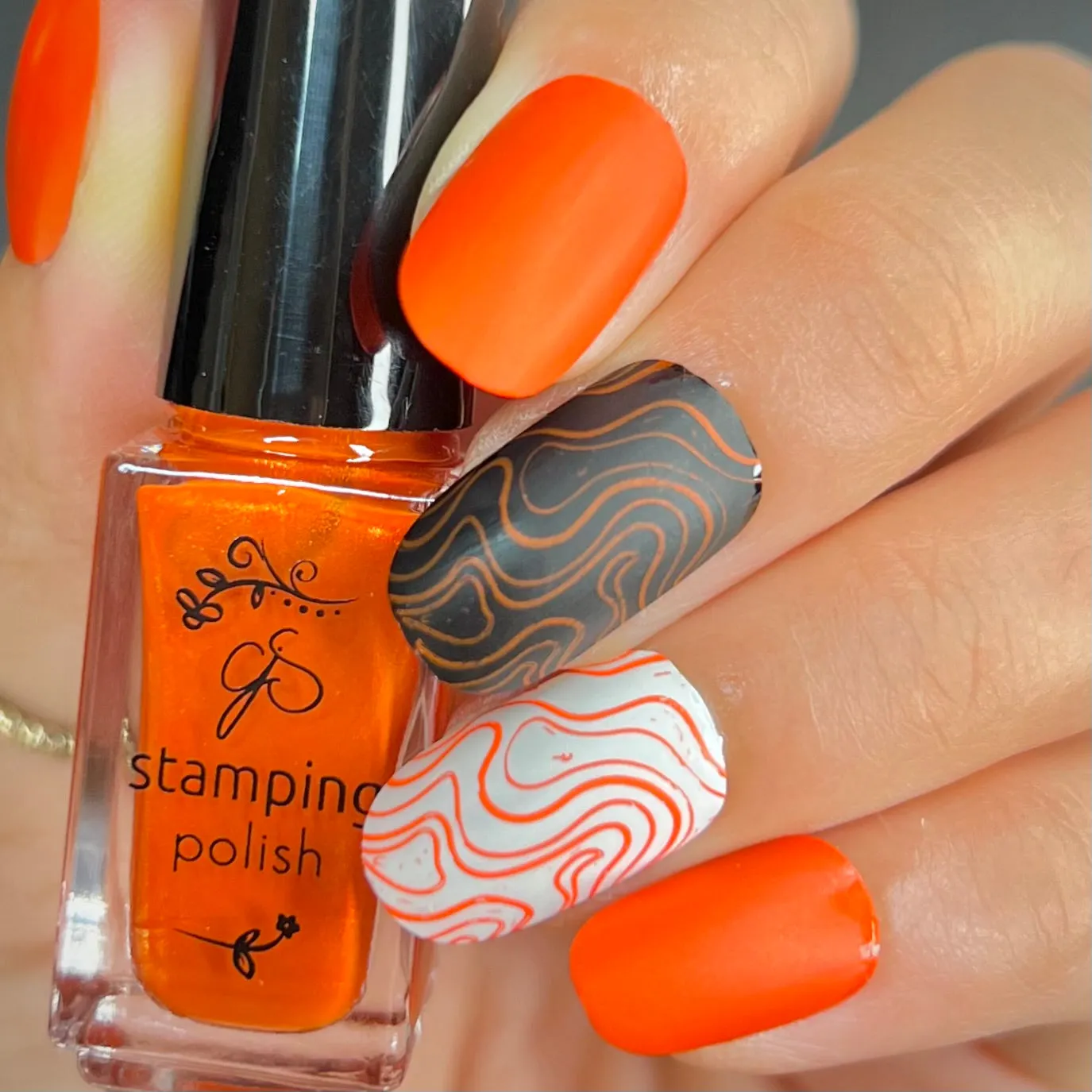 Clear Jelly Stamper 151 stampinglak Tiger orange 5 ml