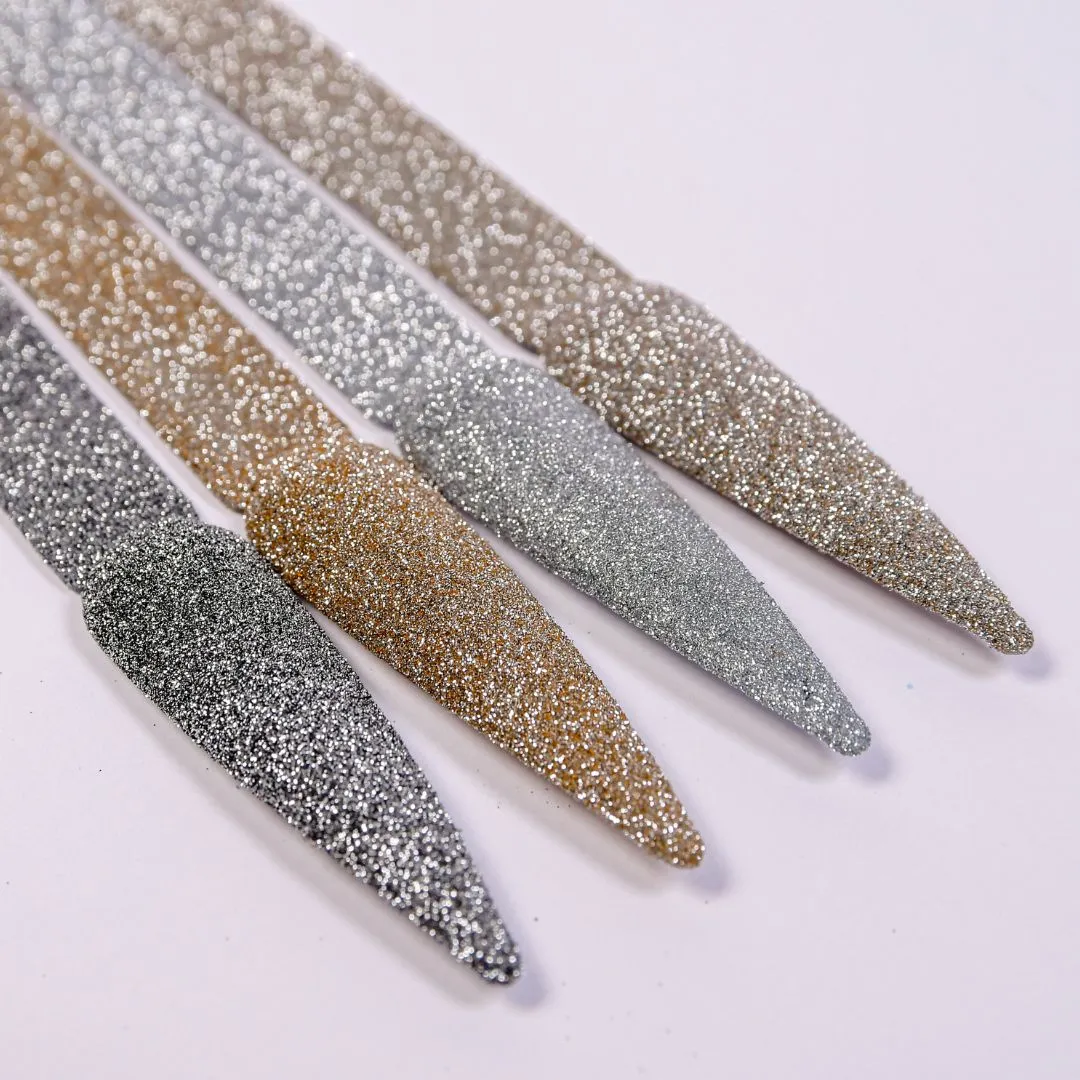 Moonflair Reflective Glitter Powder negleglitter guld 2-3 g