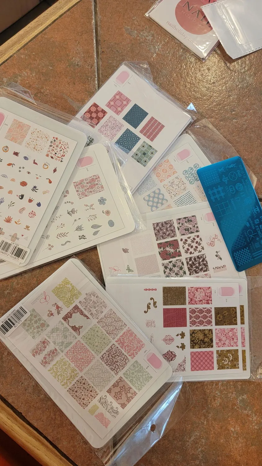 Clear Jelly Stamper CjS-361 Floral Mosaic stampingplade