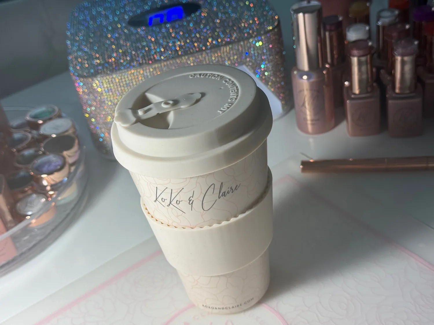 Clear Jelly Stamper CJS Cup bambuskop genanvendelig til varm og kold