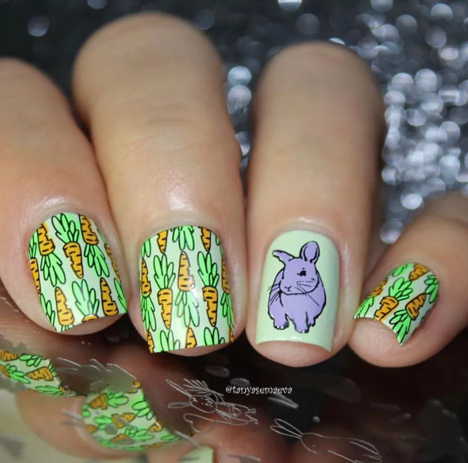 Clear Jelly Stamper H-33 Honey Bunny stempelplade kanin påske