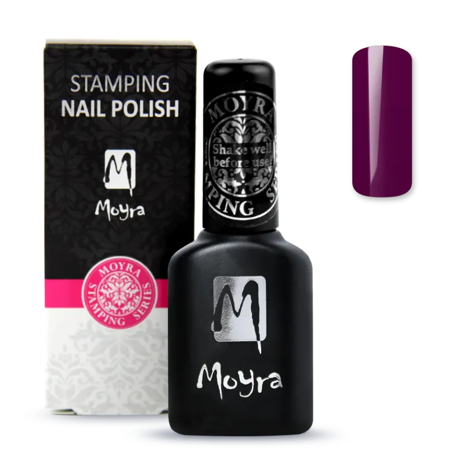 Moyra Smart SPS08 stamping lak 12 ml lilla langsom