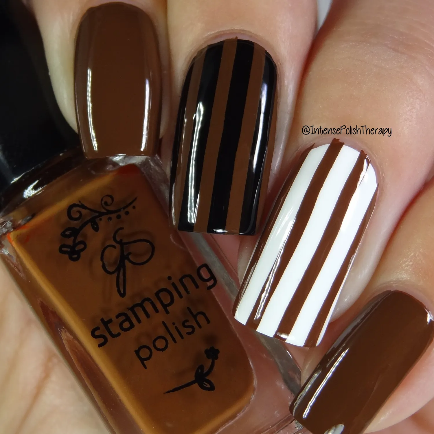 Clear Jelly Stamper 31 You Had Me at Chocolate stamping lak brun 5 ml