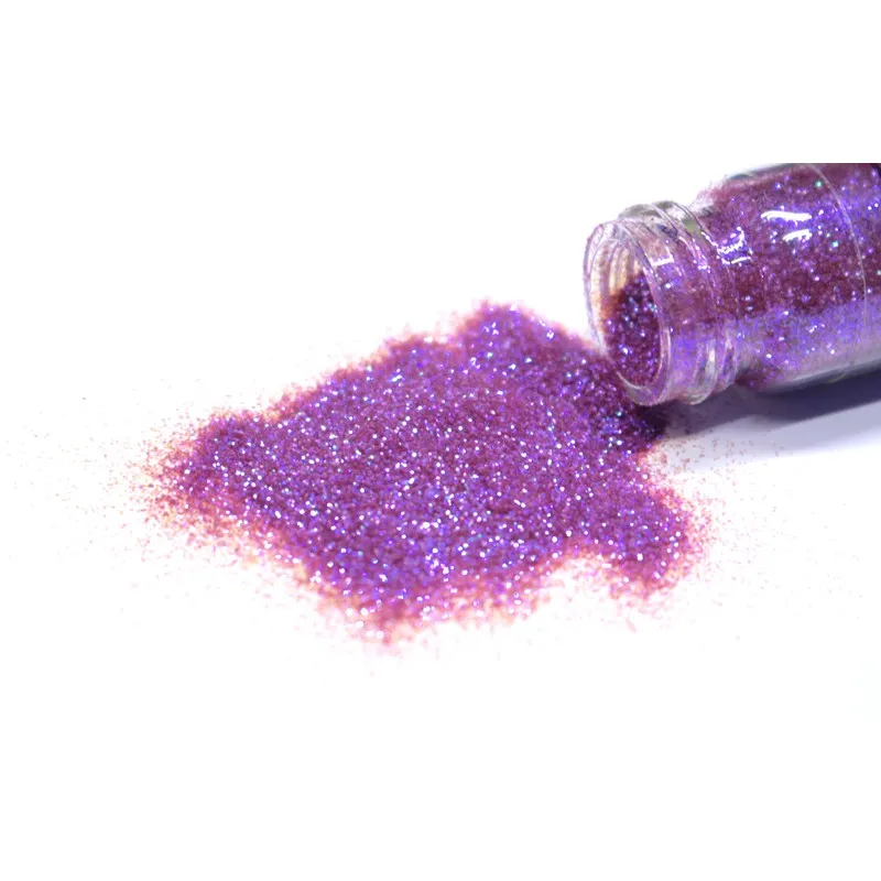 Indigo Nails Beautystones Heather negleglitter lynglilla glimmer