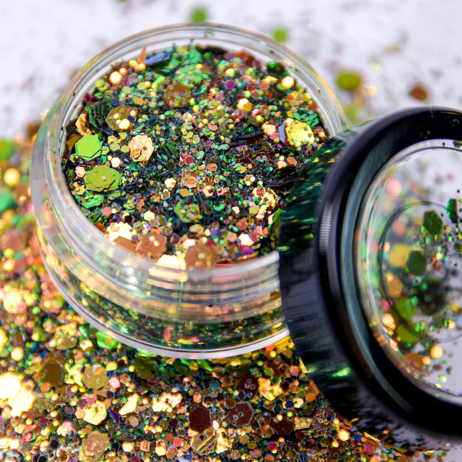 Moonflair Chameleon Glitter negleglitter Anaconda