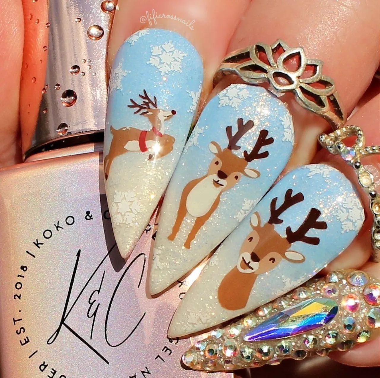 Clear Jelly Stamper Dear Santa CjSC-63 stamping plade jul