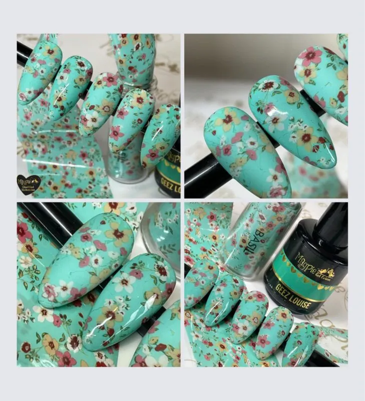 Indigo Nails Basil neglefolie til nail art