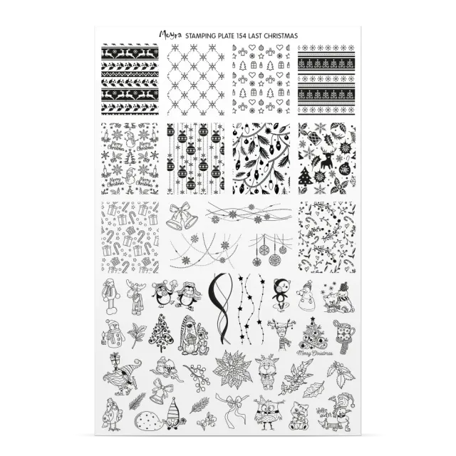 Moyra Try-on Plate Sheet 154 stampingark