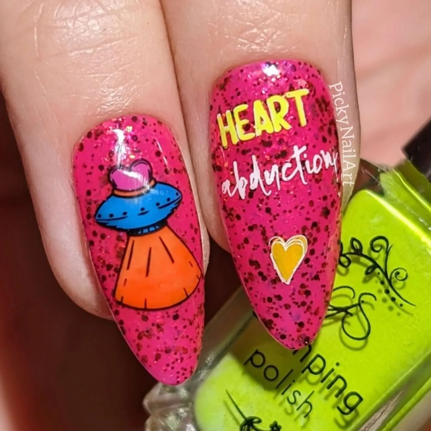 Clear Jelly Stamper My Creepy Valentine CjSV-42 stamping plade
