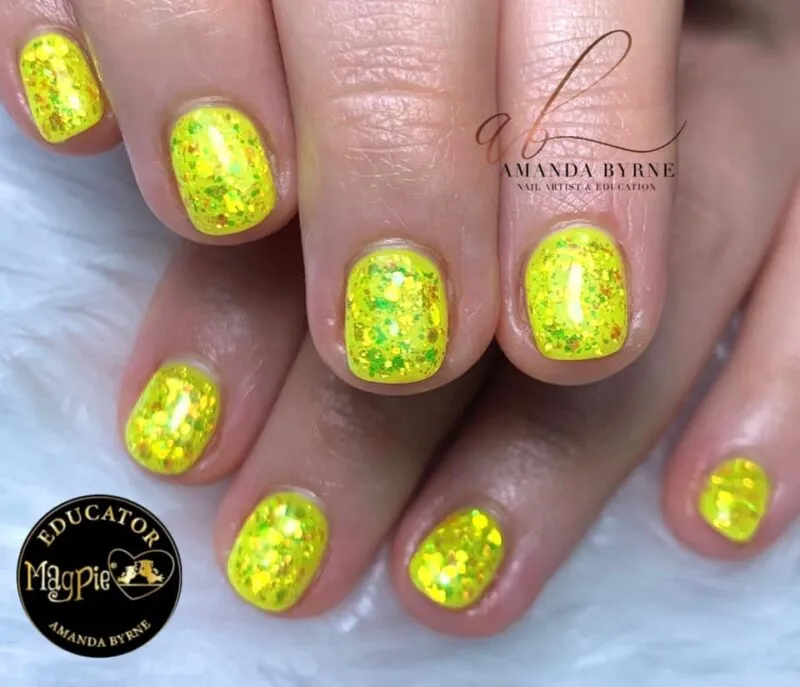 Indigo Nails Mia glitter til negle – fint glimmer