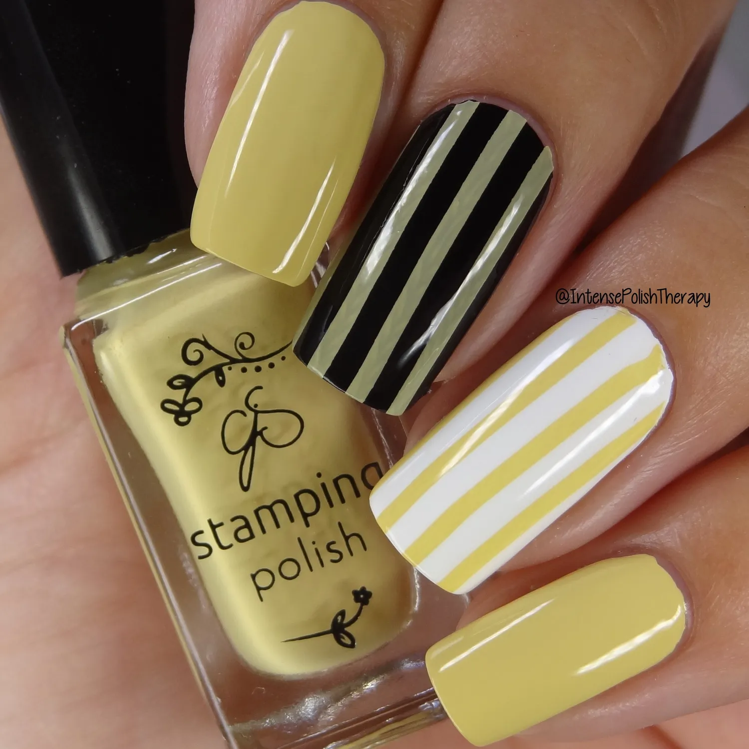Clear Jelly Stamper 82 Vintage Twist stemplingslak gul 5 ml