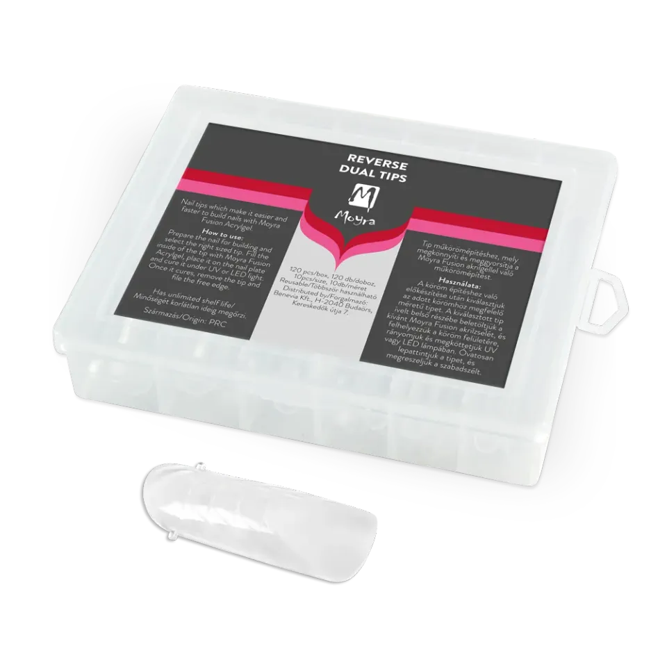 Moyra Reverse Tip Box No. 05 Almond Pro 120 stk