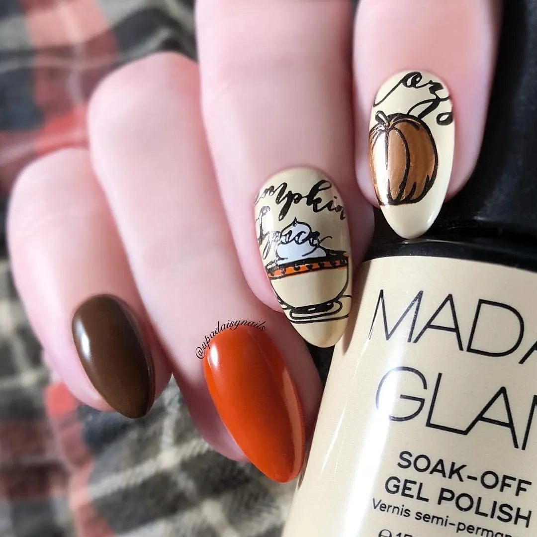 Clear Jelly Stamper LC-25 Pumpkin Spice stampingplade efterår