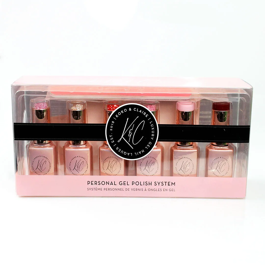 Clear Jelly Stamper Personal Gel Polish System startsæt
