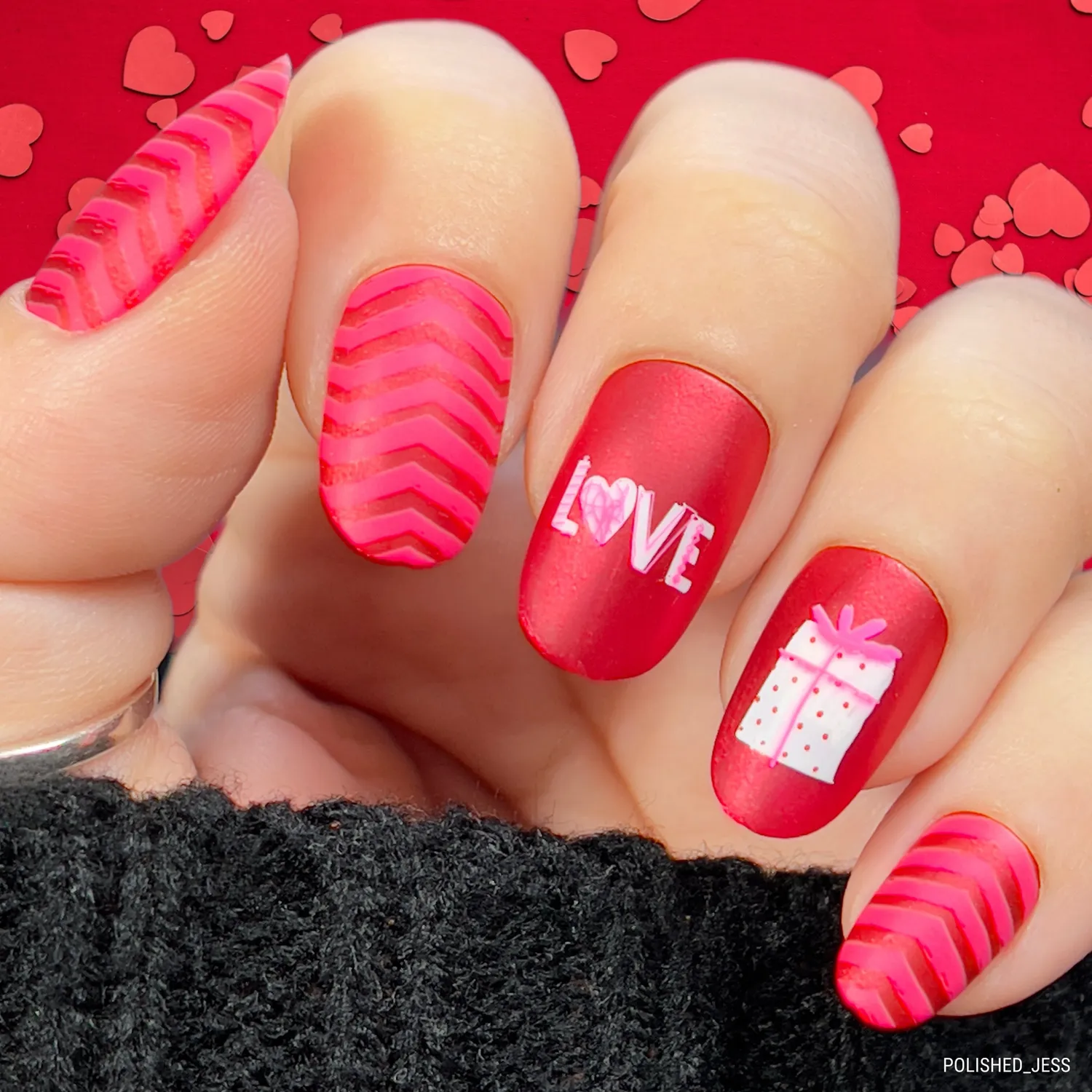 Clear Jelly Stamper Love Peace Joy CjSC-66 stamping plade jul