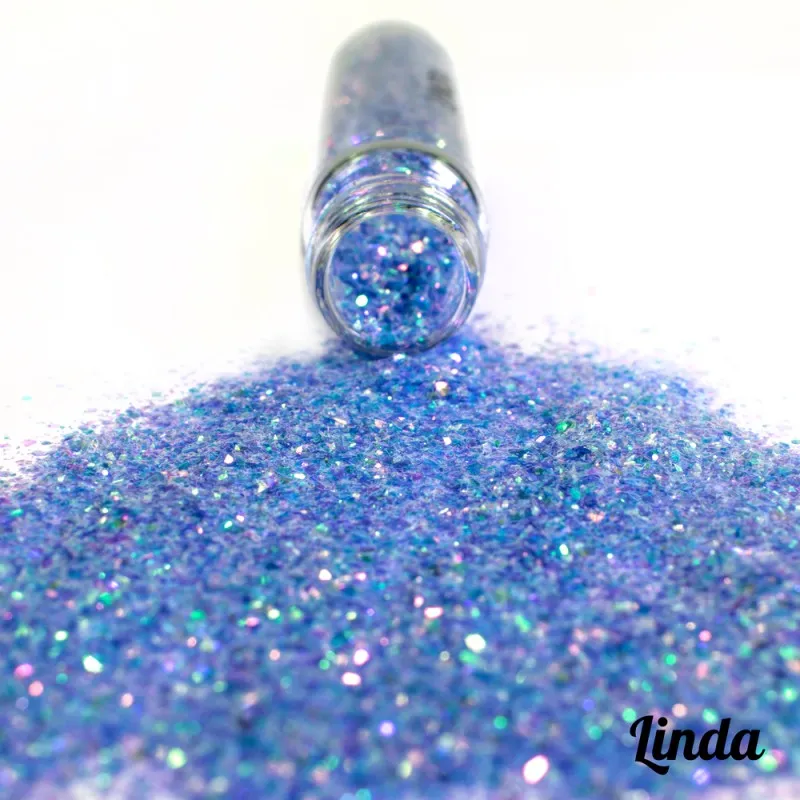 Indigo Nails Linda Glitter negleglitter fint korn