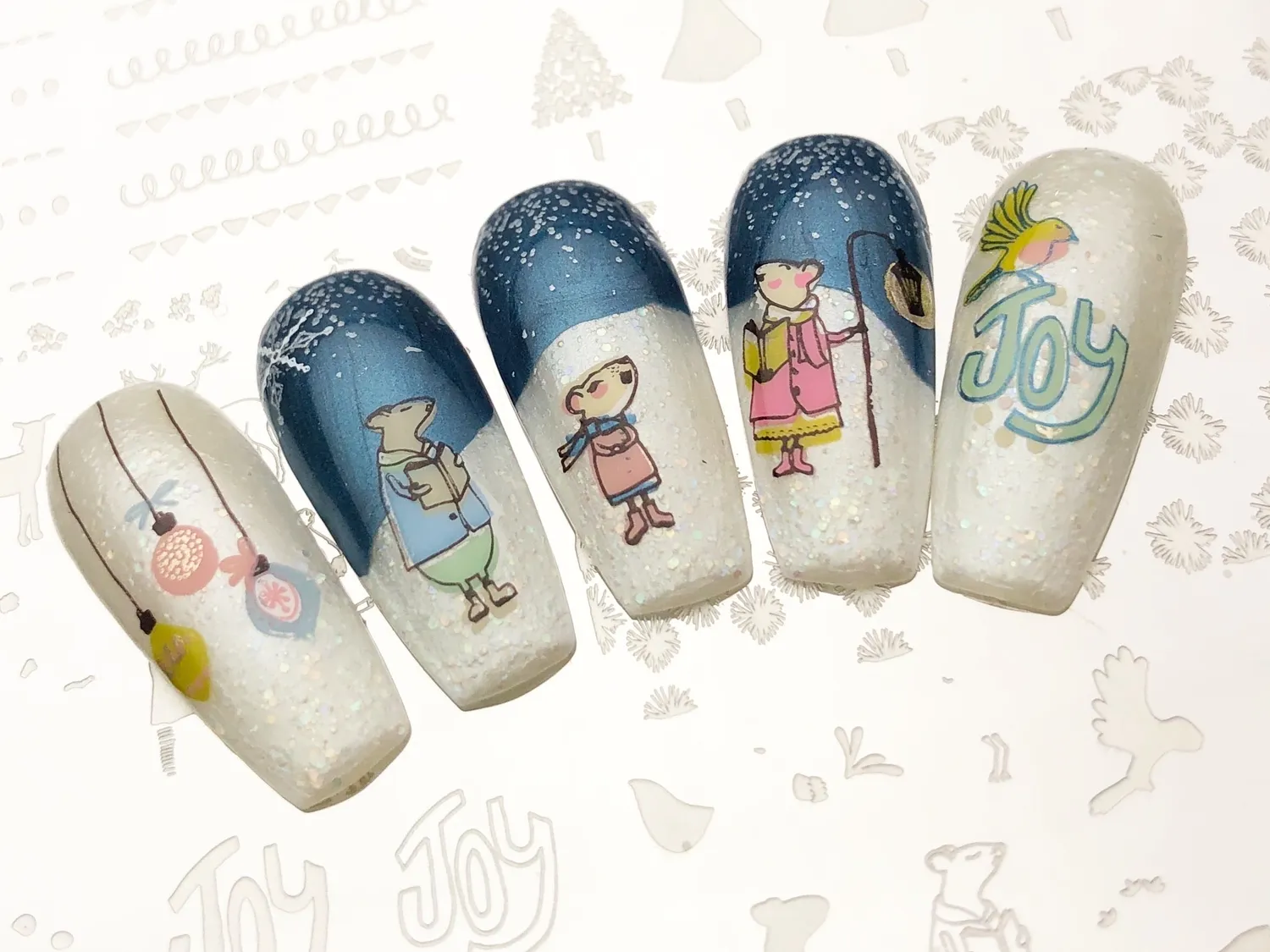 Clear Jelly Stamper Happy Holiday CjSC-31 stampingplade jul