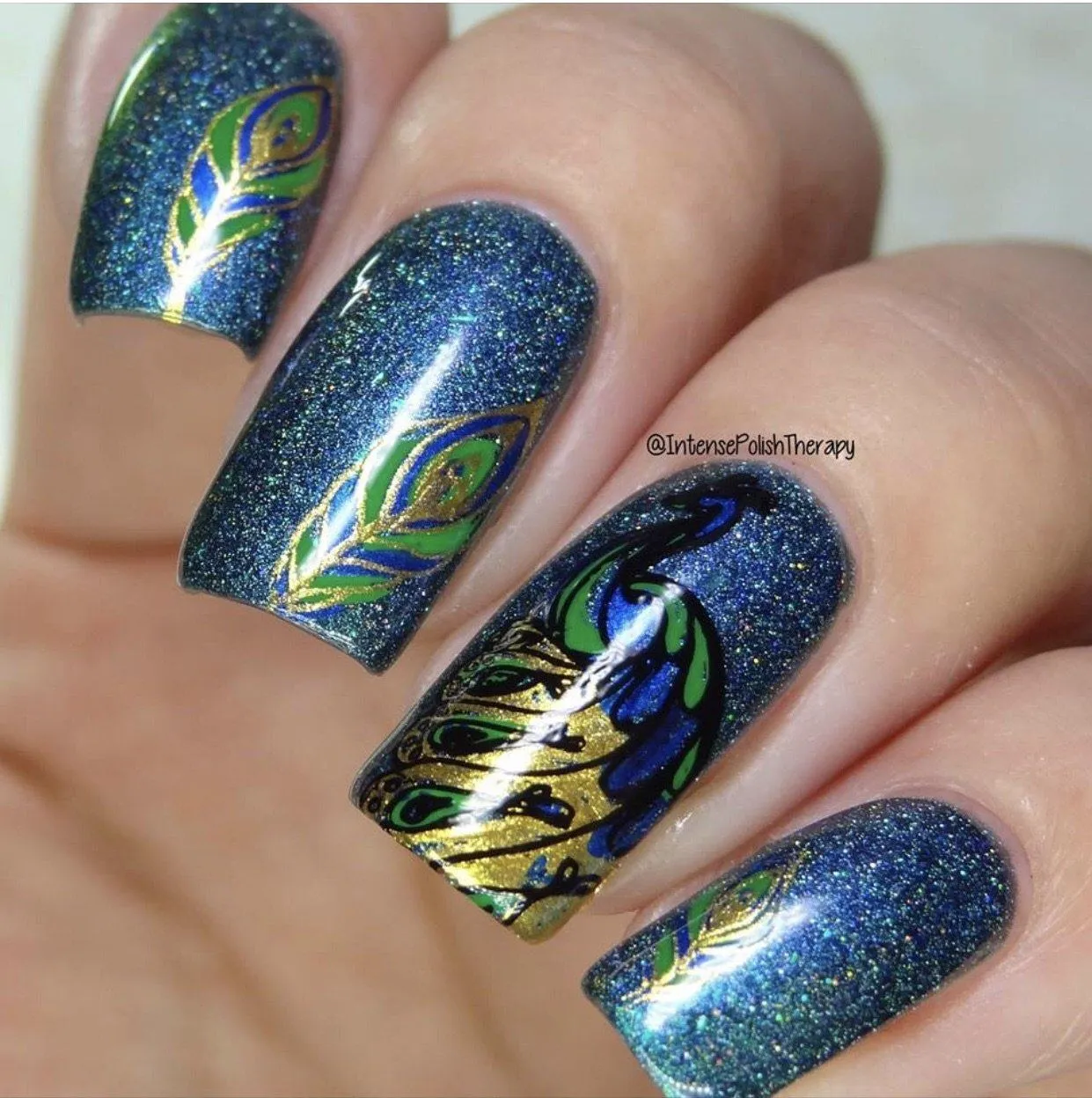 Clear Jelly Stamper CjS-37 Peacocks Garden stempelplade
