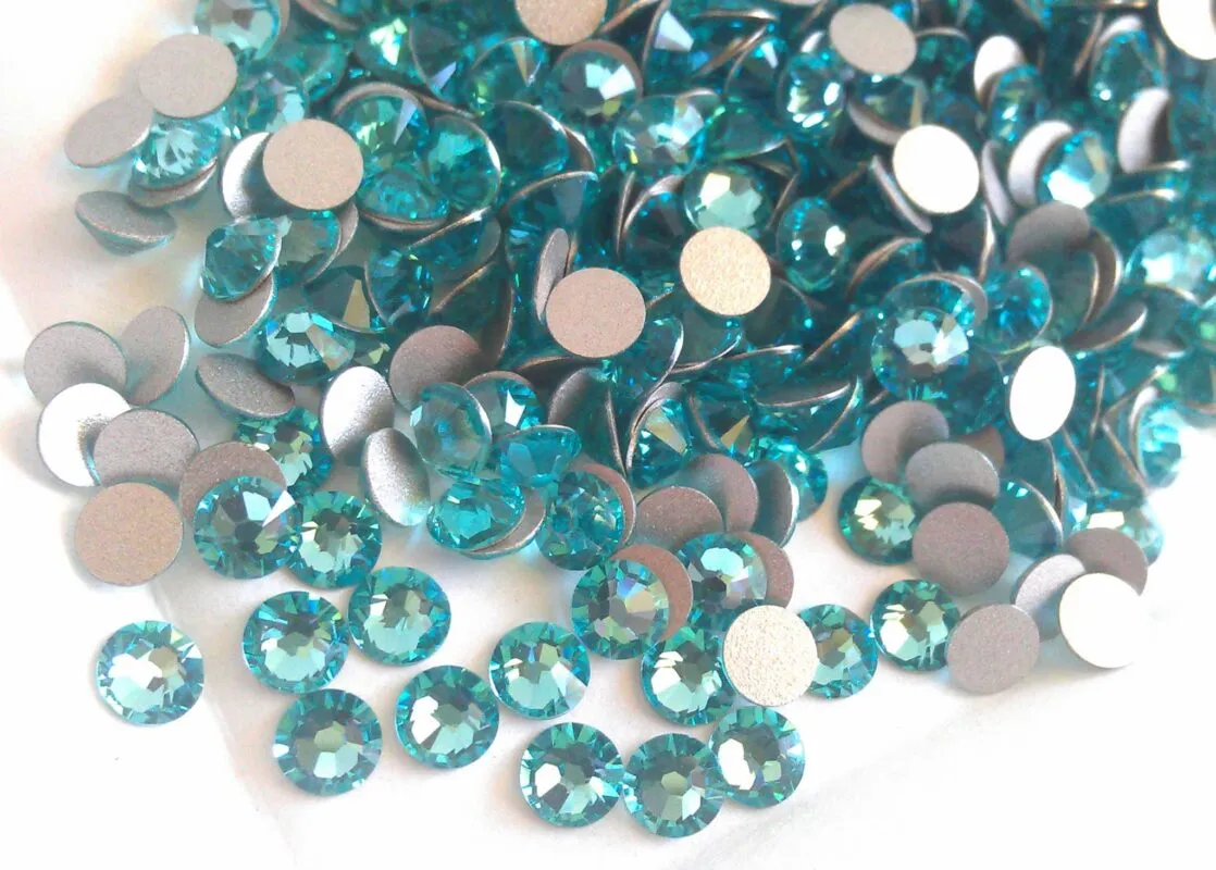 Indigo Nails Beautystones Light Turquoise neglekrystaller turkis