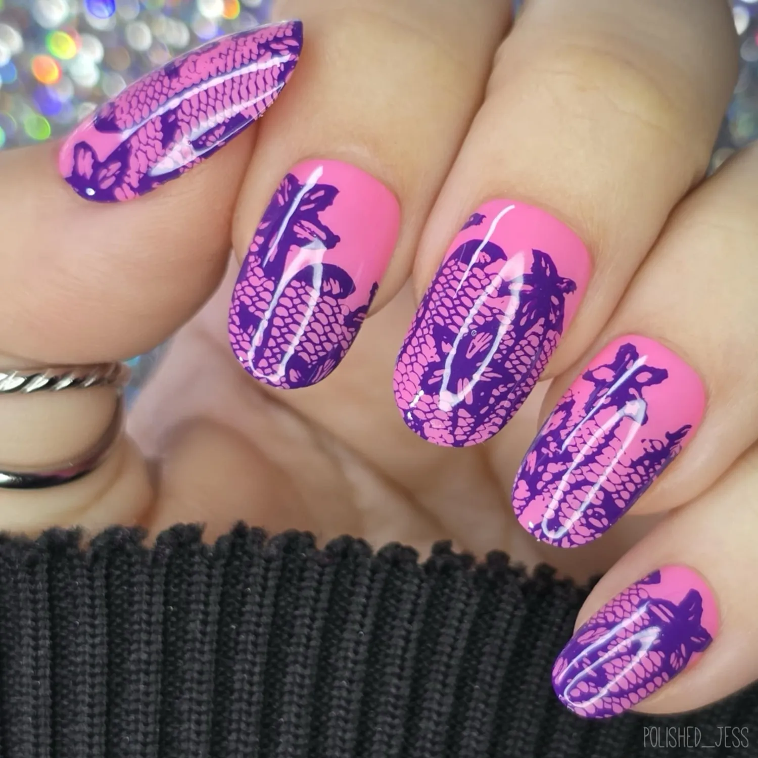 Clear Jelly Stamper CjS-51 Feeling Lacy stampingplade blonde