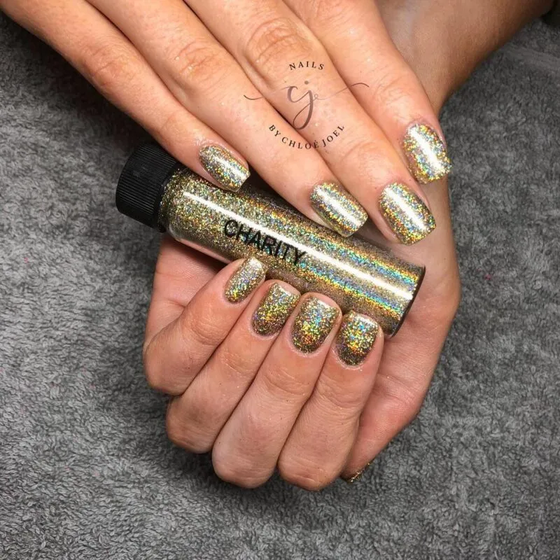 Indigo Nails Beautystones Charity glitter negleglitter