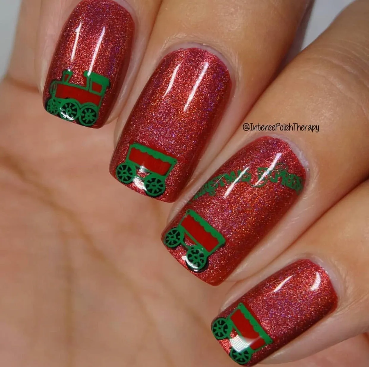 Clear Jelly Stamper Christmas Express CjSC-29 stamping plade jul